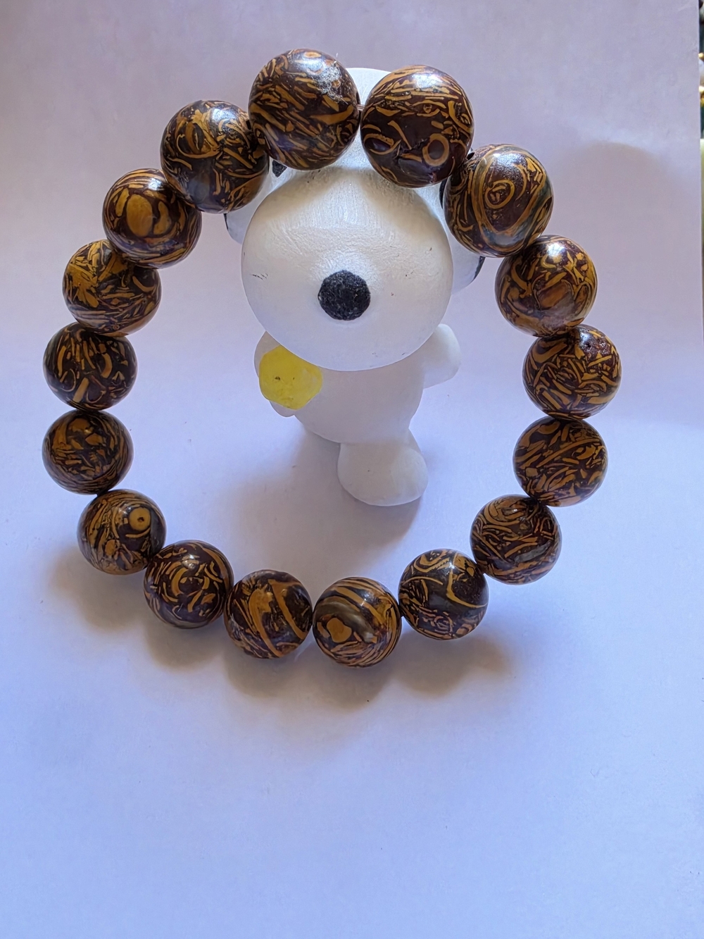 Handmade Golden Silk JASPER Bracelet - Women Jewelry